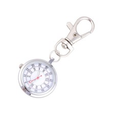  2 Pack Large Dial Pocket Watch Man Lovers with Key Buckle Quartz