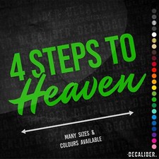 4 Steps to Heaven Sticker Tall