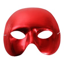 RED TOP HALF FACE PHANTOM MASK