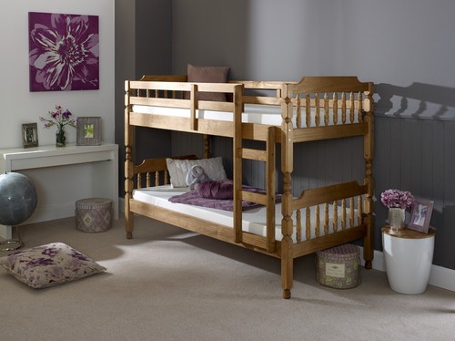 Colonial waxed pine wooden - waxed,
