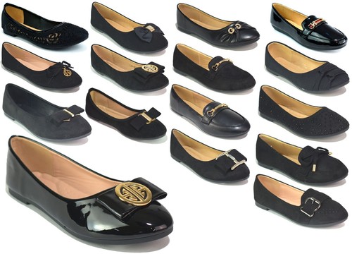 Ladies ballerina shoes flats - shoes,