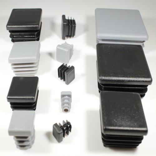 Square end caps plastic for - caps,