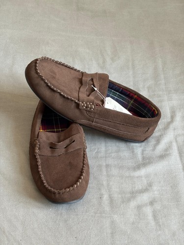 Men brown genuine - m&s,