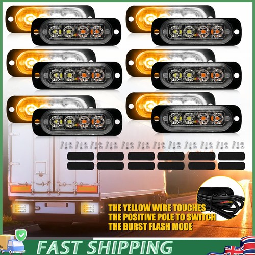 4led amber white - 4led, recovery