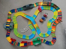 Flexible Track Bundle - Flexible Track,Safari Park,Colourful Bridge Danger Sign