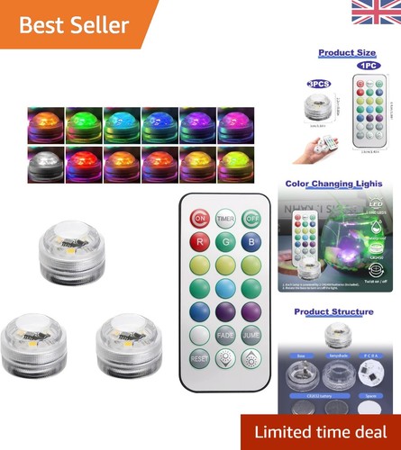 Pack submersible led lights - 3-pack,