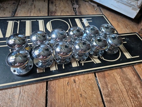 Vintage old reclaimed chrome - reclaimed,