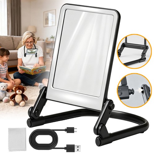 Hands free craft - craft, magnifying