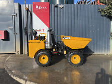 JCB 1T-1 HT year 2018 1189hrs 1 TON HI-TIP Dumper Kubota Diesel Engine £7600+VAT