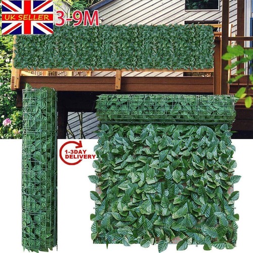 Artificial hedge ivy - hedge, fence