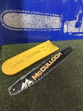 Mcculloch CS 340 Cs340 Petrol Chainsaw Guidebar chain and Scabbard