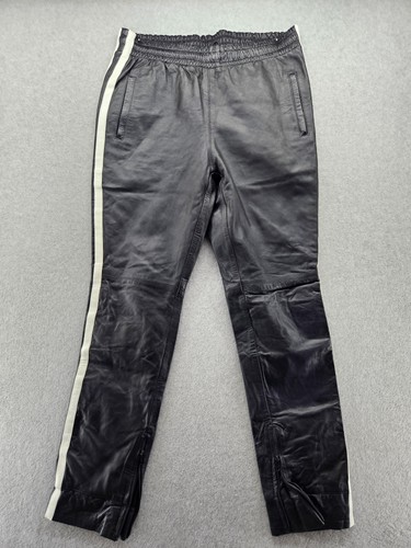 Leather jogger pants - jogger,