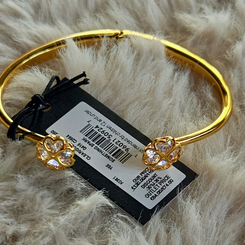 Kate spade gold tone hinged - gold,