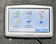 Tomtom XL GPS Sat Nav. UK &