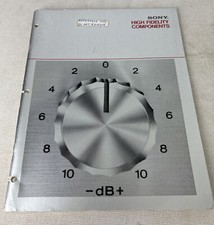 Sony Hi-Fi Components Rare