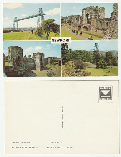 82222 newport old postcard - -,