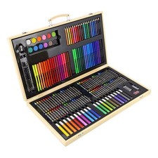 180pc Wooden Box Artist Deluxe