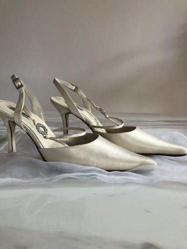 Woman wedding shoes silk and - wedding,