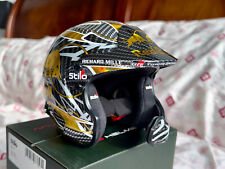 Rare SIGNED Stilo 1:2 Scale Mini WRC GOLD Helmet Ogier 2021 Ltd Ed Rallye