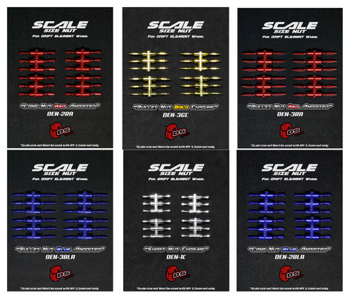 Racing wheel nut set - rc, –