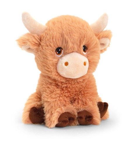 Shaggy highland cow plush toy - highland,