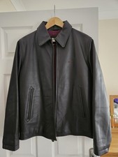 Schott Men's LC5100 Leather Jacket, Brown medium bnwot