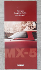 Mazda MX-5 Accessories Detatchable Hard Top Brochure 1997
