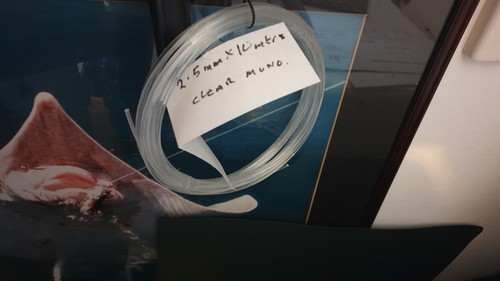 10mtrs 5mm clear trace wire - 10mtrs,