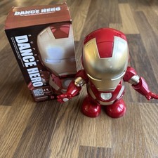 Iron Man Dance Hero Action Figure Toy Dancing Lights Sound Fx Tony Stark Working