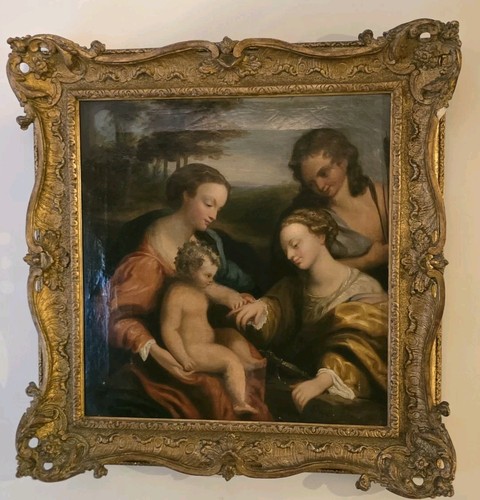 Mid 17th century oil - mid,