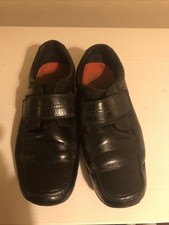 School Shoes 2.5 (Eu 34/35) Black Leather  Hush Puppies 
