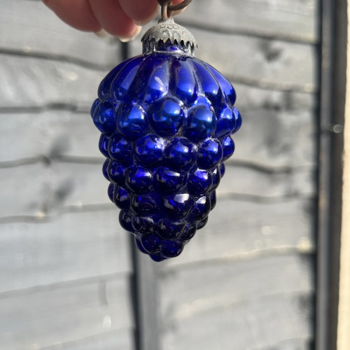 Cobalt blue glass vintage - cobalt,