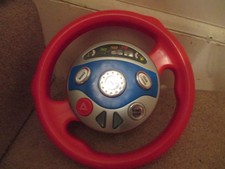 Casdon toy steering wheel with