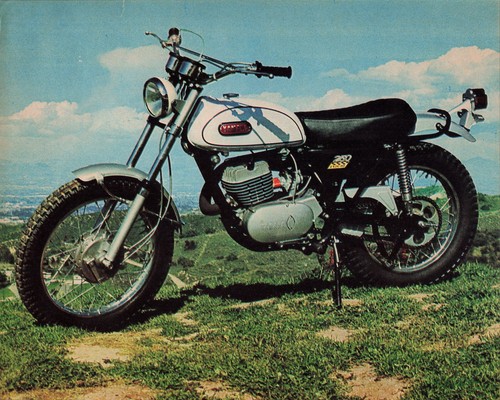 Vintage yamaha enduro - yamaha,
