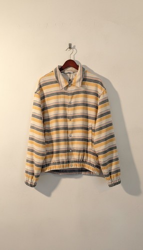 Zara striped linen - jacket, xl