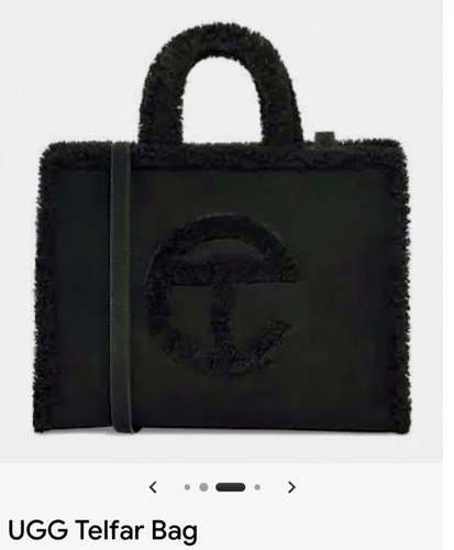 Ugg telfar black suede - telfar,