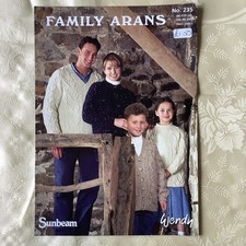 Sunbeam knitting pattern 235