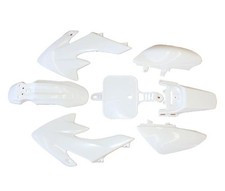 WHITE CRF50 PIT BIKE PLASTIC
