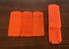 Lot Of 5 Nerf Gun Magazines