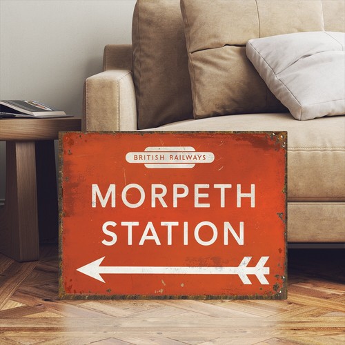 Vintage style english railway - vintage,