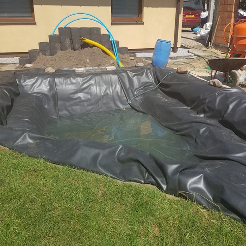 New pond liner 900gsm rubber - new,