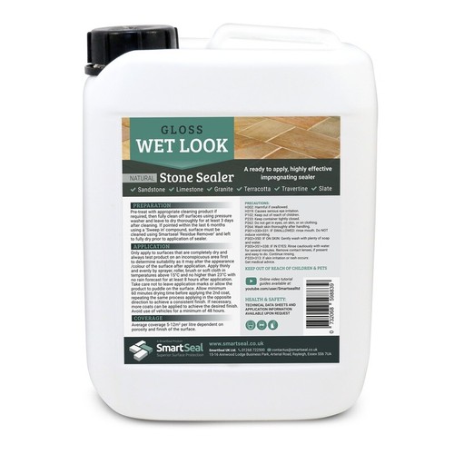 Wet look patio protective - patio,