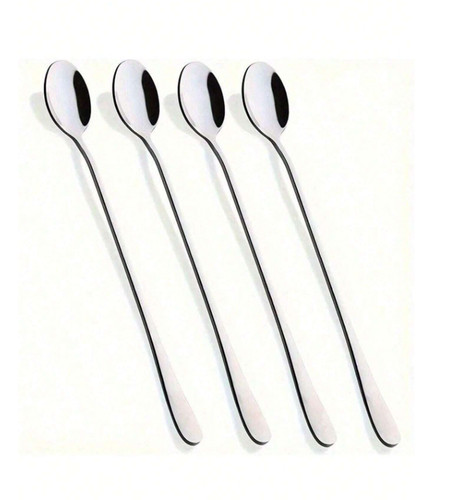 Long handle latte spoons - long,