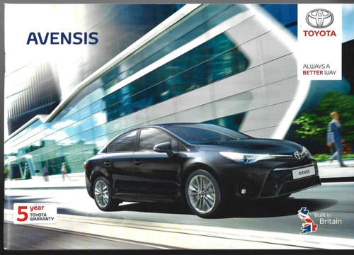 Toyota avensis 2015 2017 - toyota,