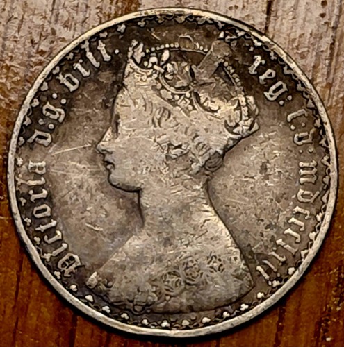 1862 victoria gothic florin - florin, no