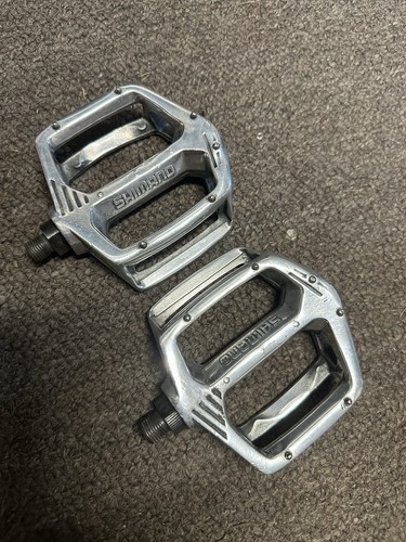1980s shimano pedals silver - shimano, dx