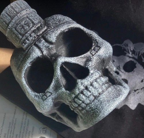 Aztec death whistle ceramic - death,