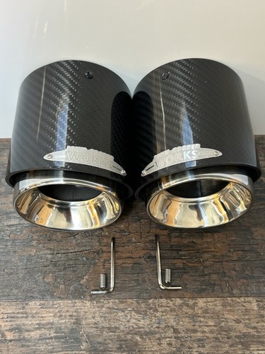 Pair jcw carbon chrome - of,