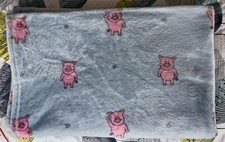 M&S Percy Pig Blanket Throw