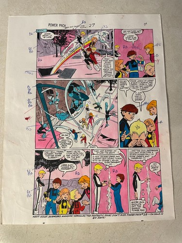 Power pack comic art - #27,